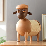 Solid Wood Tissue Holder