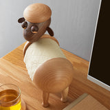 Solid Wood Tissue Holder