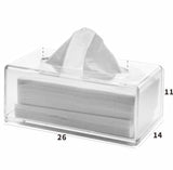 Transparent Acrylic Tissue Box Paper Extraction Box