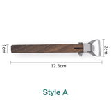 Handmade DIY teacup utensils handle tool in Style A, measuring 12.5cm x 1cm x 2cm.