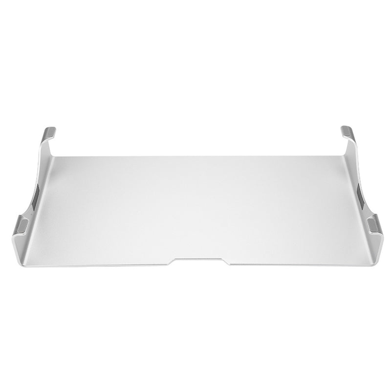 Aluminum Alloy Monitor Riser Notebook Laptop Desk Stand Organizer Shelf Silver