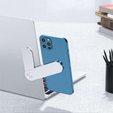 Magnetic Laptop Phone Holder – Adjustable Dual Screen Mount Clip