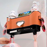 Car Seat Tissue Storage Box with Cup Holder