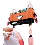 Car Seat Tissue Storage Box with Cup Holder