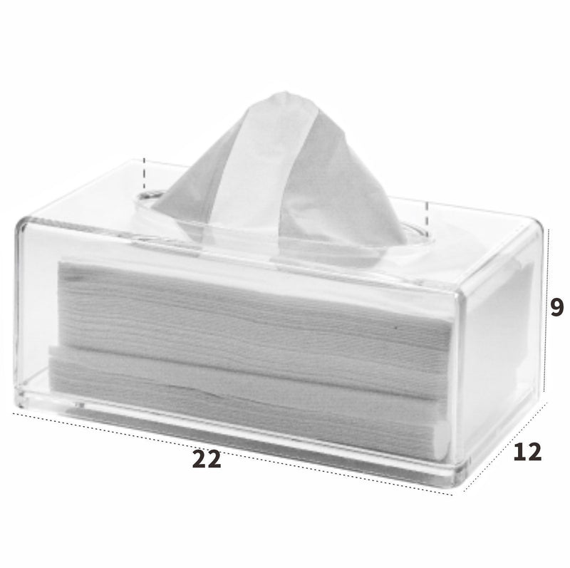Transparent Acrylic Tissue Box Paper Extraction Box