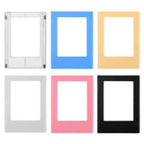 Colorful magnetic mini photo frames in various colors, perfect for DIY projects and versatile display options.